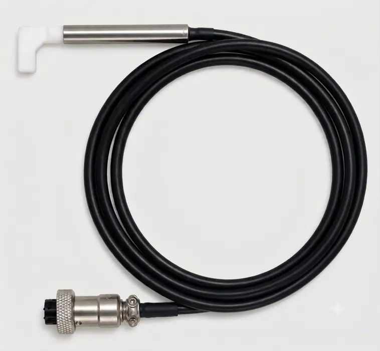 Angled probe