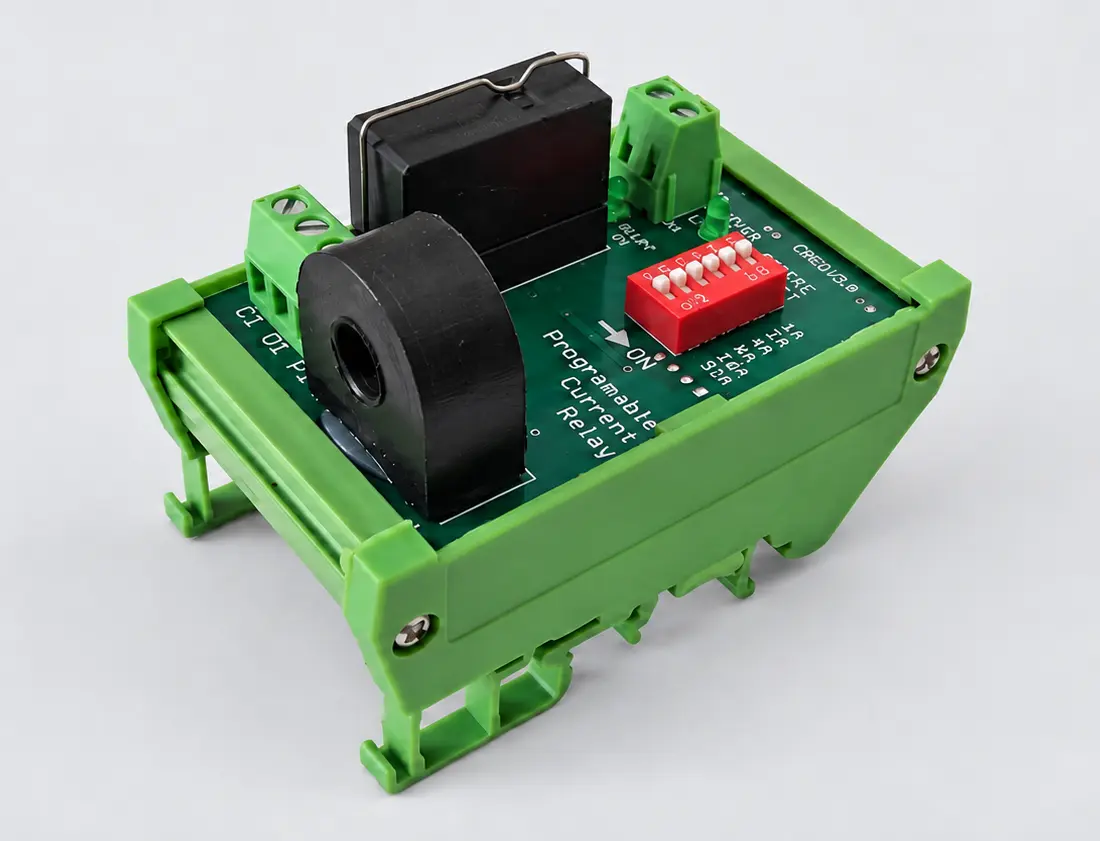 Programmable Current Relay three-quarter selector view