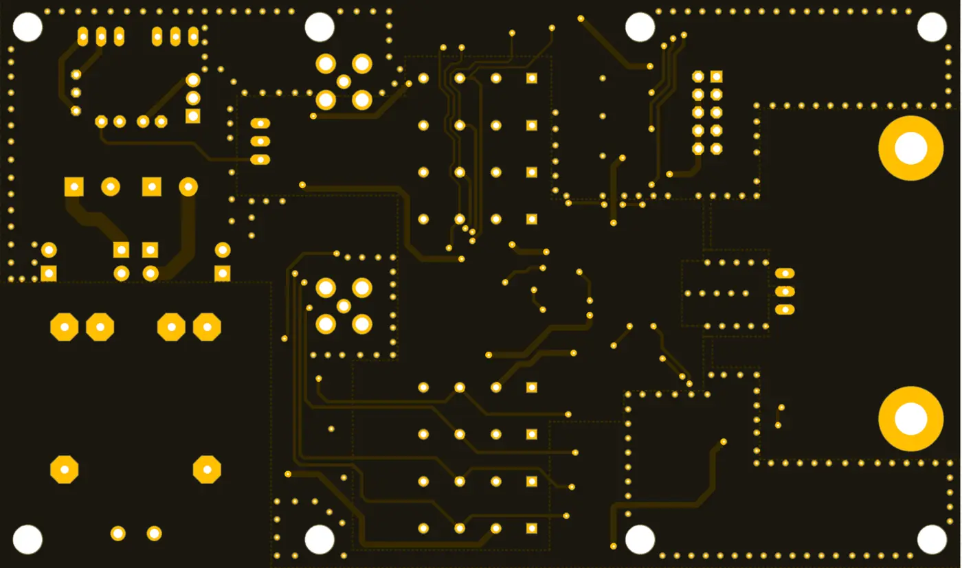 Attenuator board rear