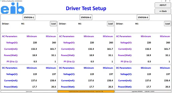 Driver test application 2