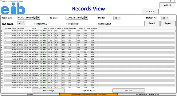 Driver test application 3
