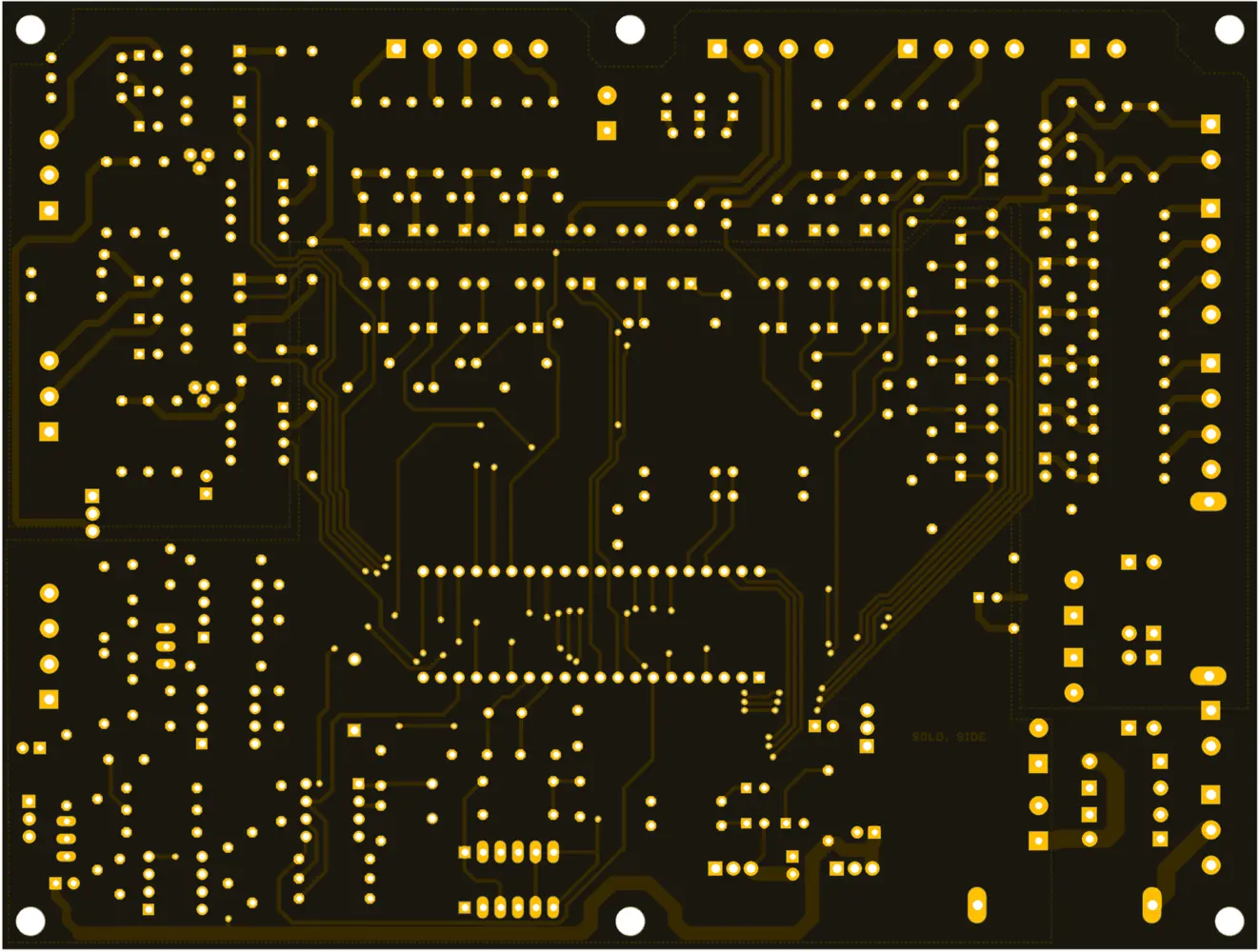 Electronic let off take up board