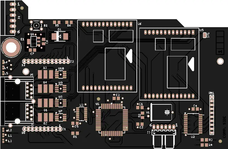 Serial Ethernet board 1