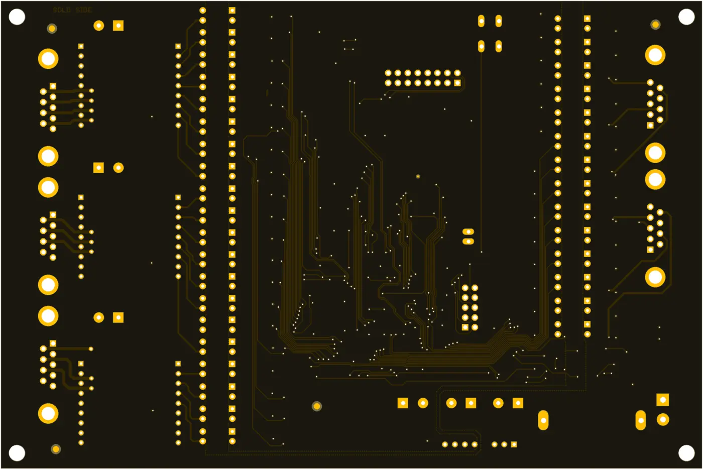Jacquard main board rear