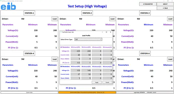 LED test application 2