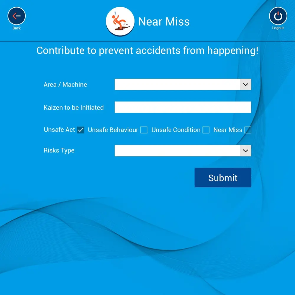Near miss application
