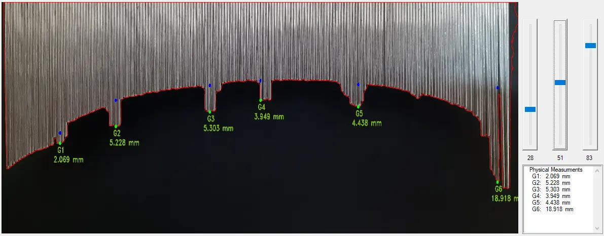 Image measurement software